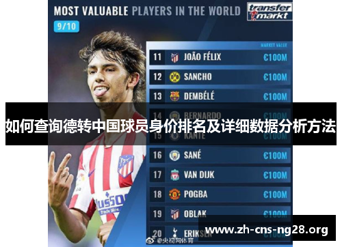 如何查询德转中国球员身价排名及详细数据分析方法 如何查询德转中国球员身价排名及详细数据分析方法