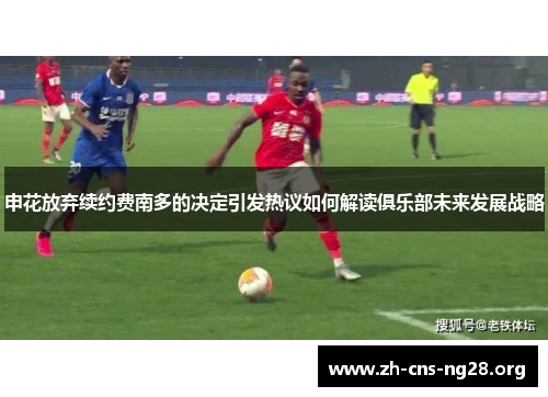 申花放弃续约费南多的决定引发热议如何解读俱乐部未来发展战略 申花放弃续约费南多的决定引发热议如何解读俱乐部未来发展战略